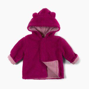 Magnetic Me Sherpa coat with magnetic fasteners 12M
